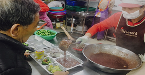 무료급식소 운영